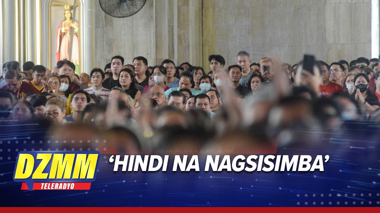 Priest: Many Filipinos no longer attend Holy Mass | DZMM Teleradyo