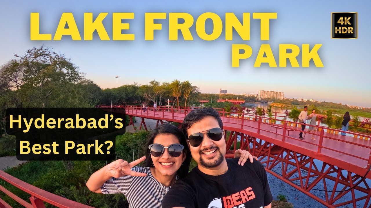 Lake Front Park Hyderabad | Lakefront Park Necklace Road Hussain Sagar | Latest attraction Hyderabad
