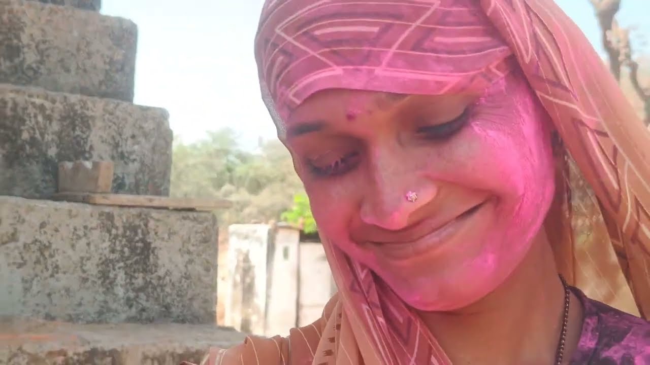 દેરાણી જેઠાણી ધૂળેટી જોવો ભાઈ ભાઈ કેવી રમે 