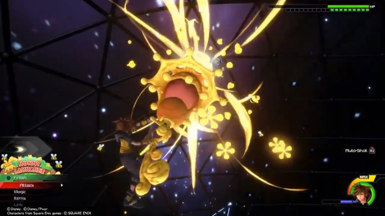 Yozora is an easy secret boss (kh3 critical honey spout edition)