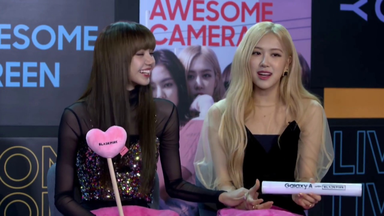 AWESOME LIVE with BLACKPINK - Interview and Unboxing @ Samsung Galaxy A Event 2020