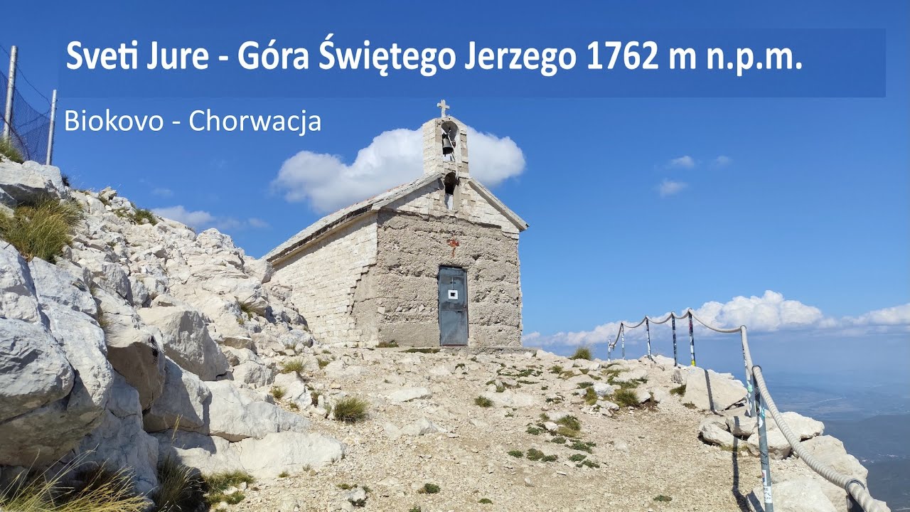 Wyprawa na Górę Świętego Jerzego (Sveti Jure) 1762 m n.p.m, 18.08.2025 - Chorwacja