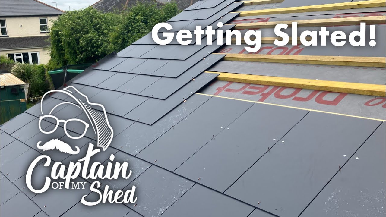 Self build cabin / workshop build ep 3. The roof
