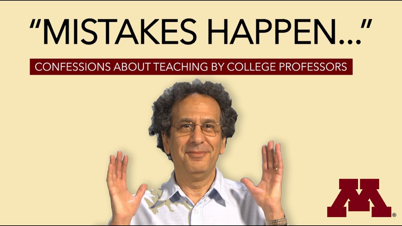 Mistakes Happen: Confessions about Teaching by College Professors (Leopold)