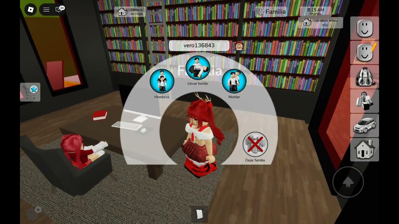 Roblox intercambiamos de cuerpo yo y mi mama