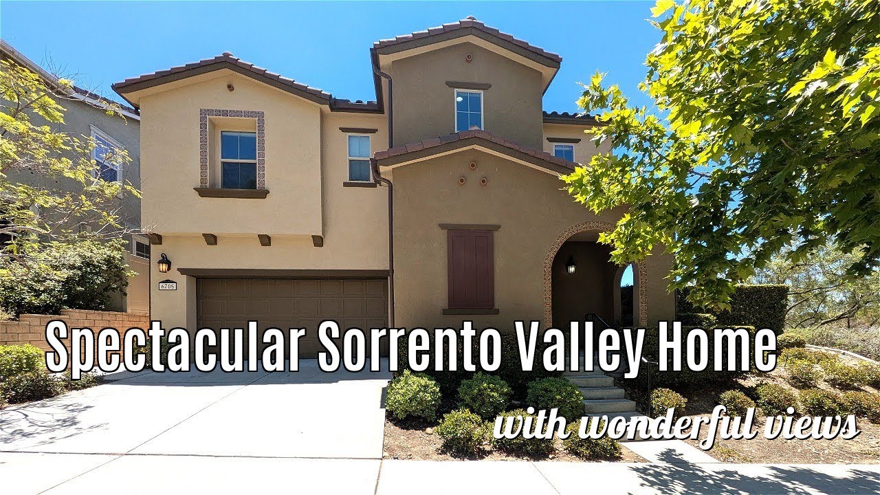 Spectacular Sorrento Valley View Home Available Now!