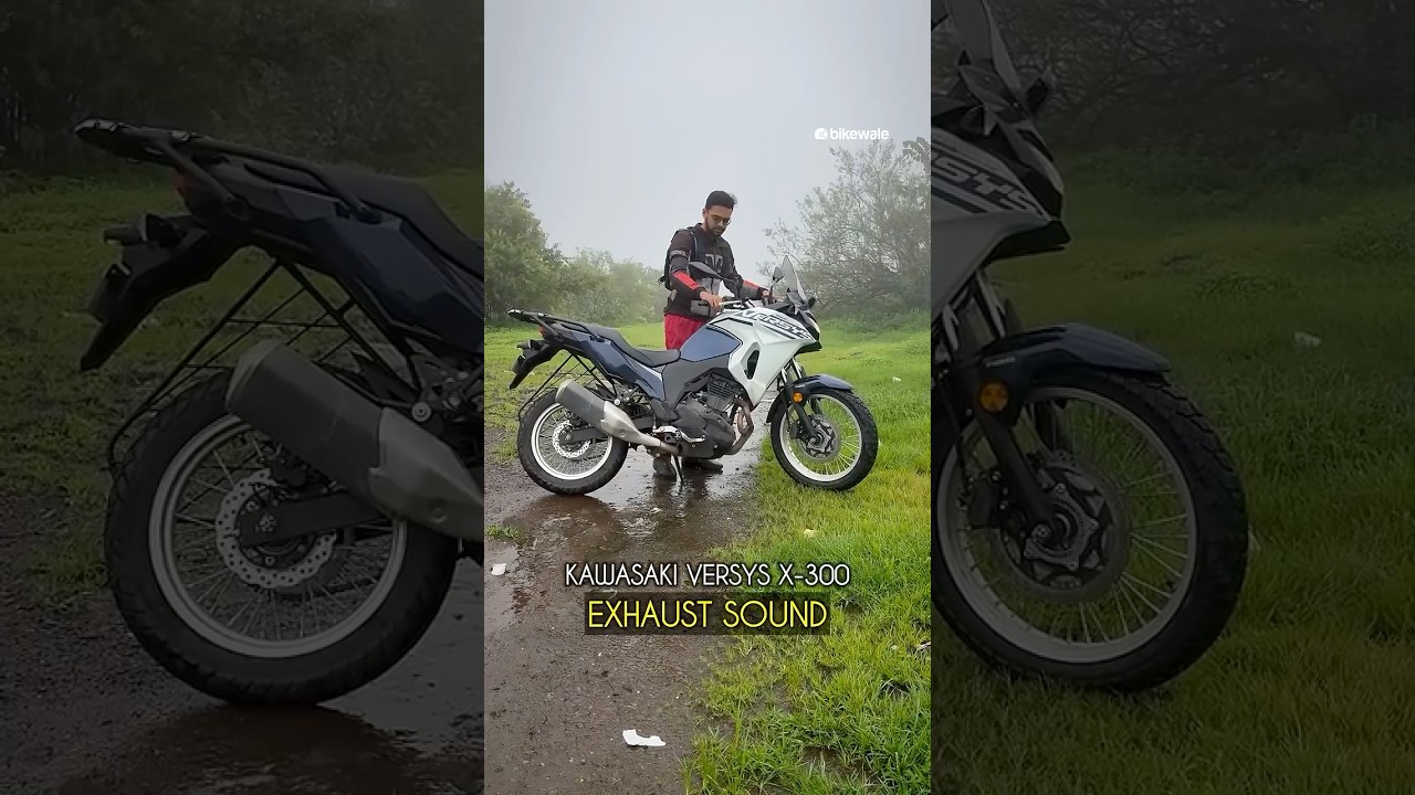 Kawasaki Versys X-300 I Exhaust sound I BikeWale sound check # Kawasaki #bikewale