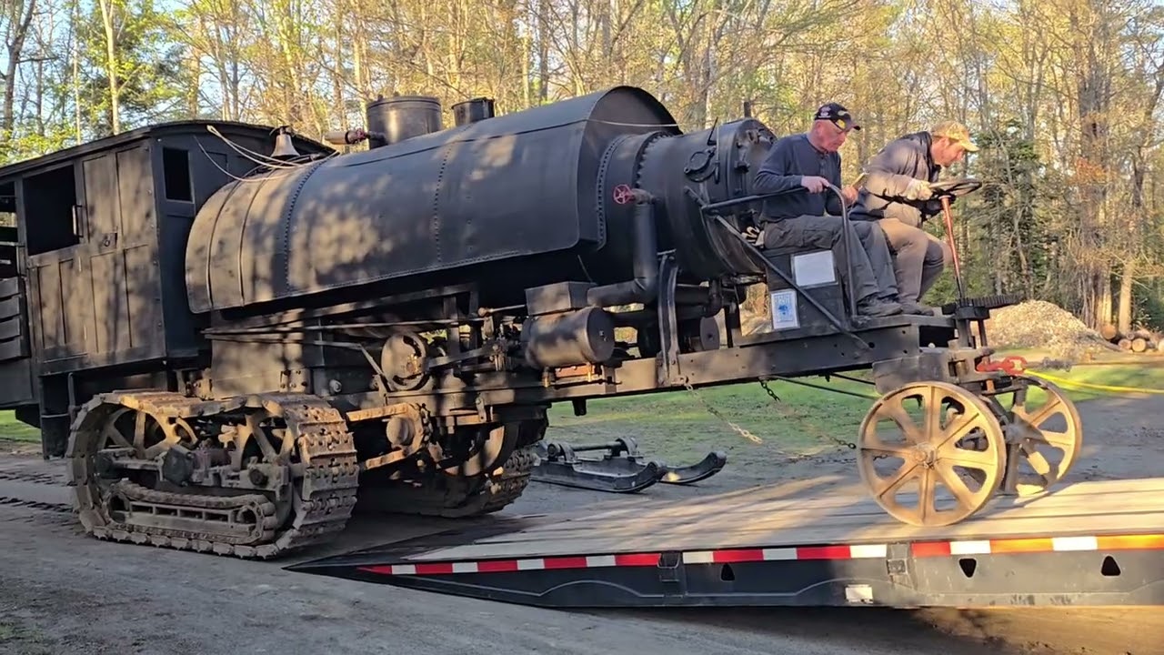 Authentic Maine Adventure - 1907 Lombard goes to the Northeastern Loggers Expo