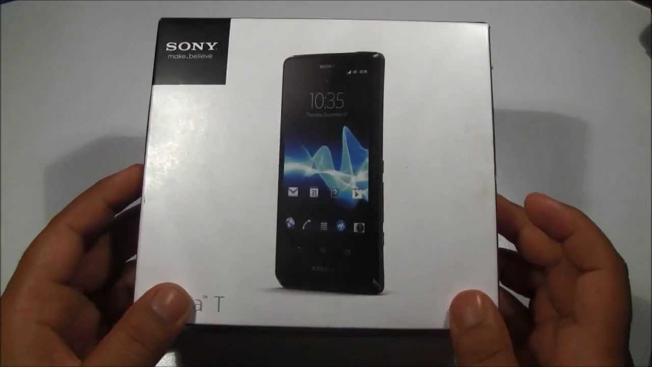 Sony Xperia T - Unboxing