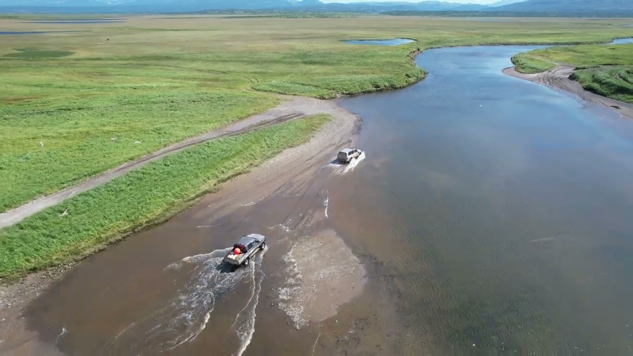 Брод через р.Явинская, Камчатка (2025.08.19)