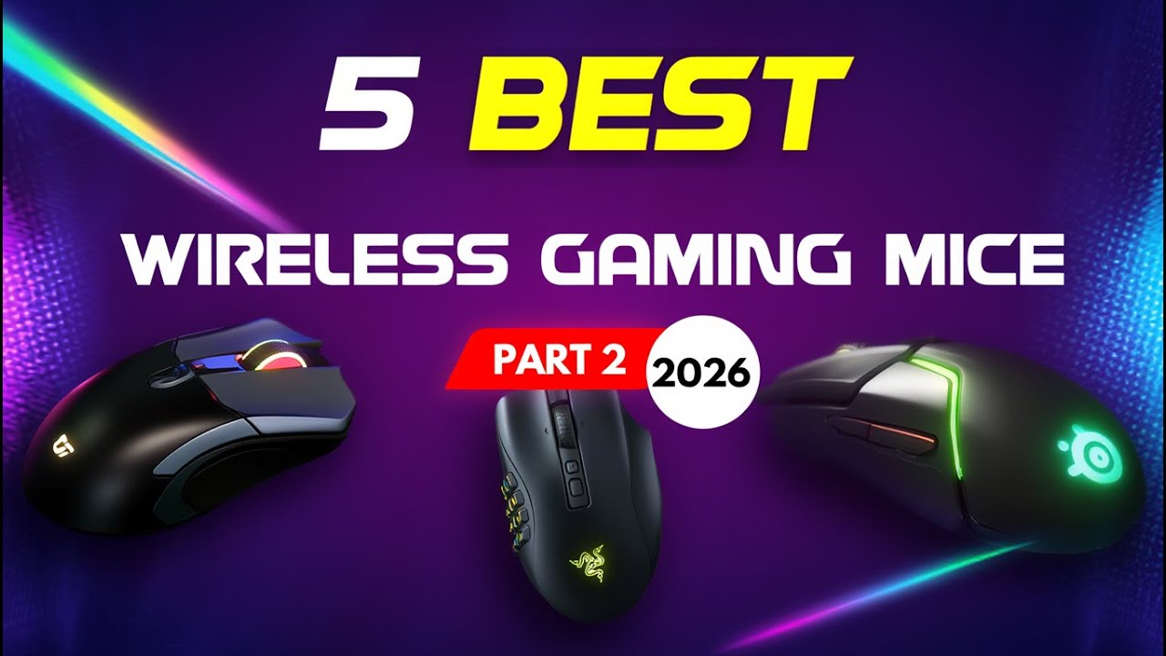 5 Best wireless gaming mice 2026 (part-2)