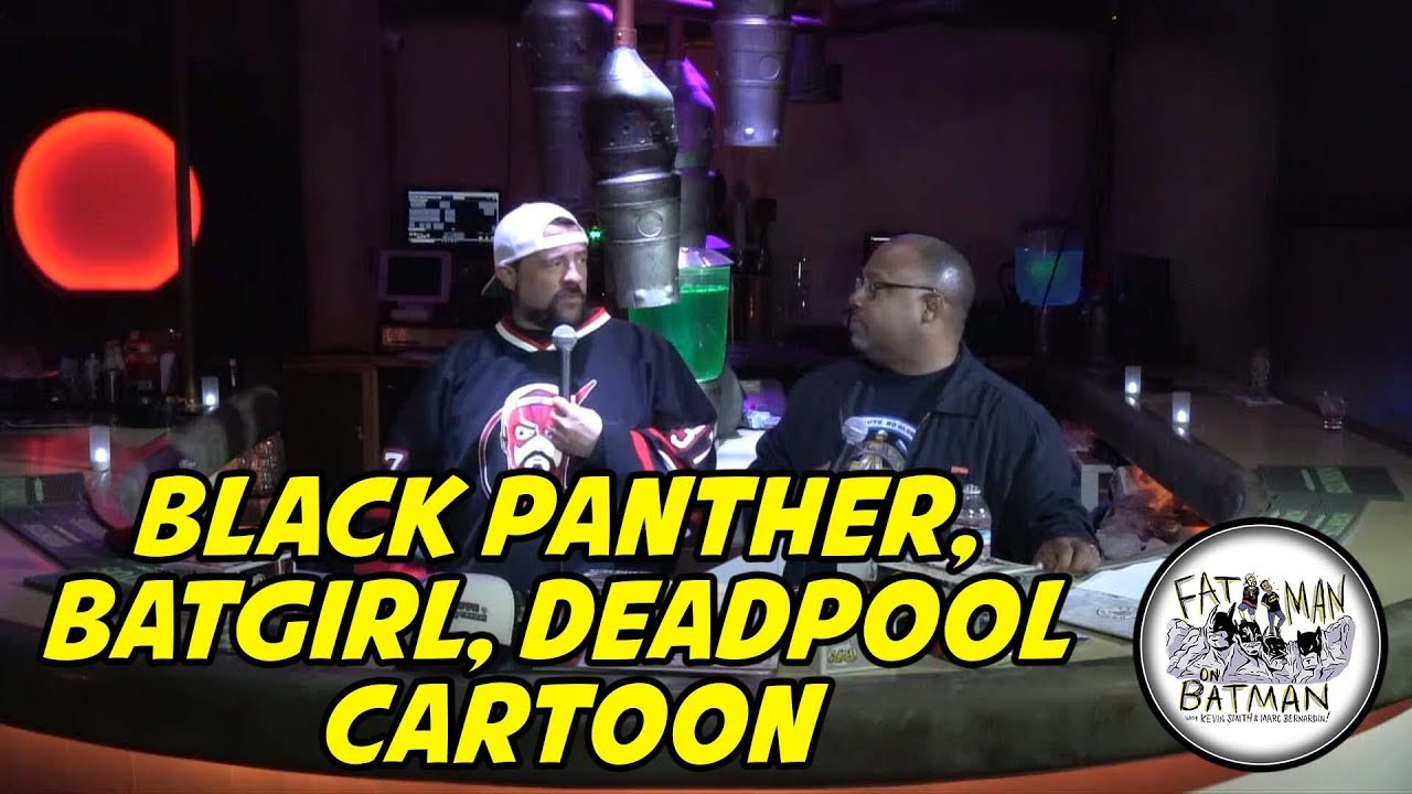 BLACK PANTHER, BATGIRL, DEADPOOL CARTOON