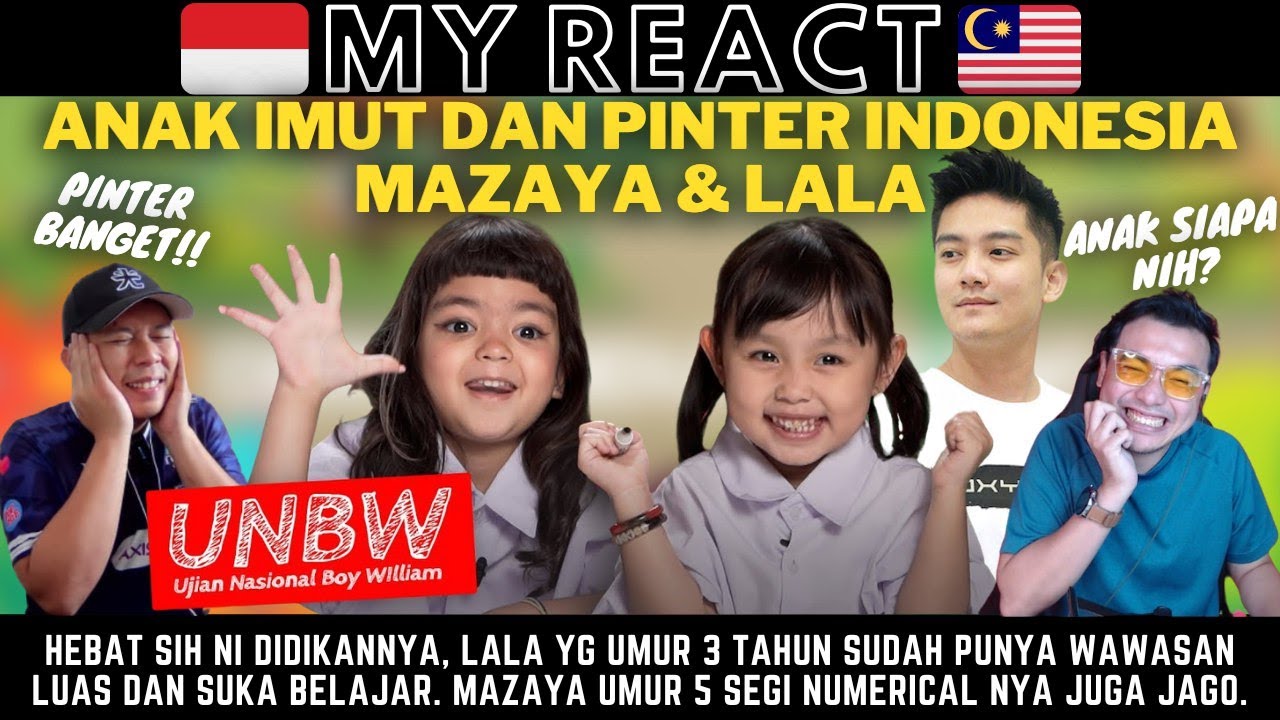 WKWKW! TERNYATA ANAK KECIL MAZAYA & LALA UDAH LUCU MALAH LEBIH PINTAR DIBANDING GURUNYA!!