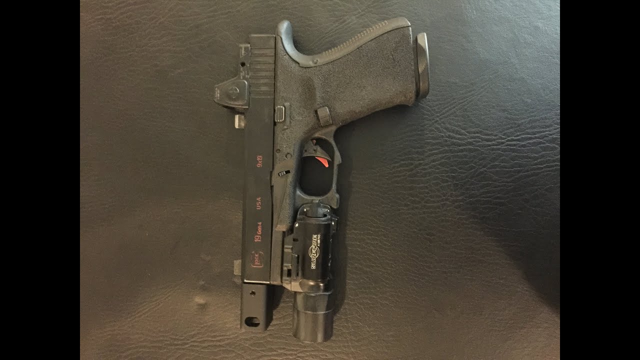 Тестирование Roland Special — Glock 19, ствол KKM Comped, RMR, Surefire X300U
