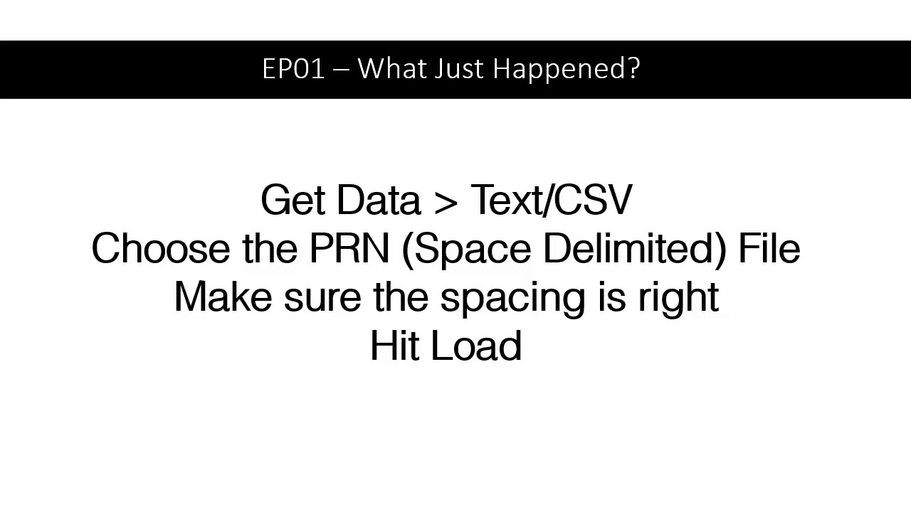 How to Import Space Delimited (Fixed Width) files with PowerQuery and PowerBI Desktop