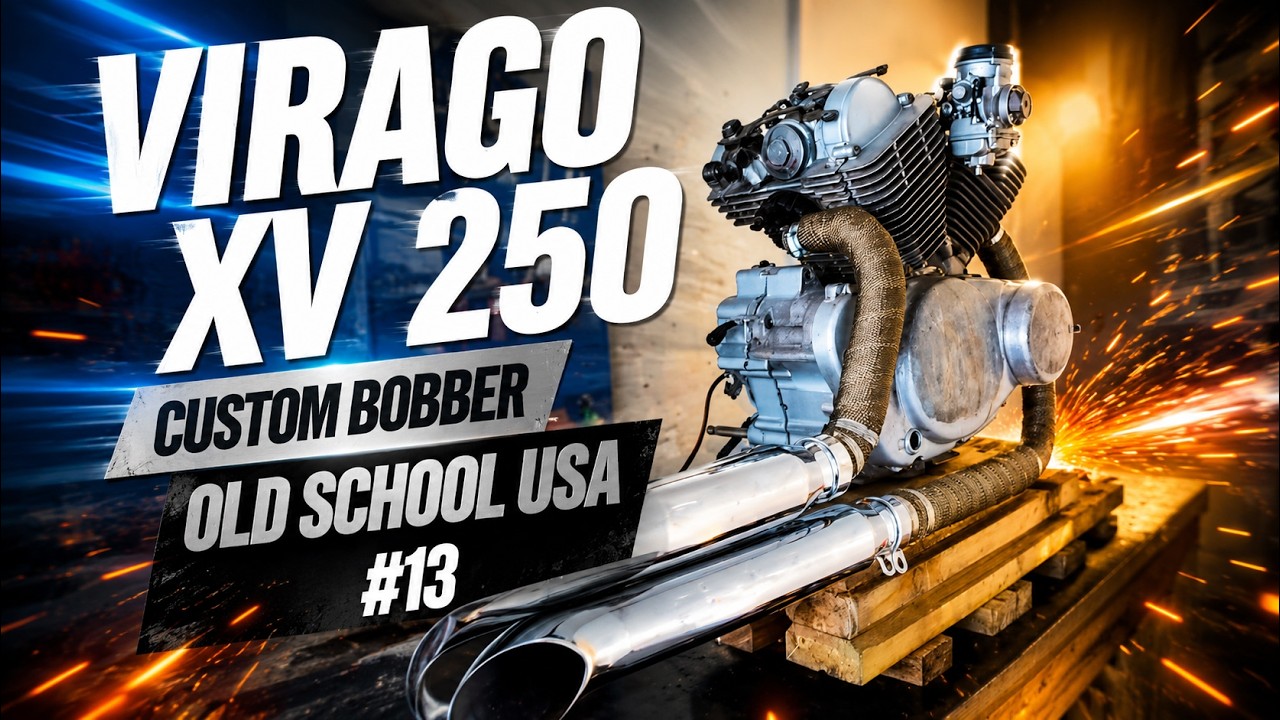 ** Yamaha - Virago XV 250 ** CUSTOMIZAÇÃO BOBBER USA EP-13