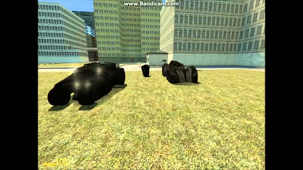 Gmod Batman Vehicles and Batclaw