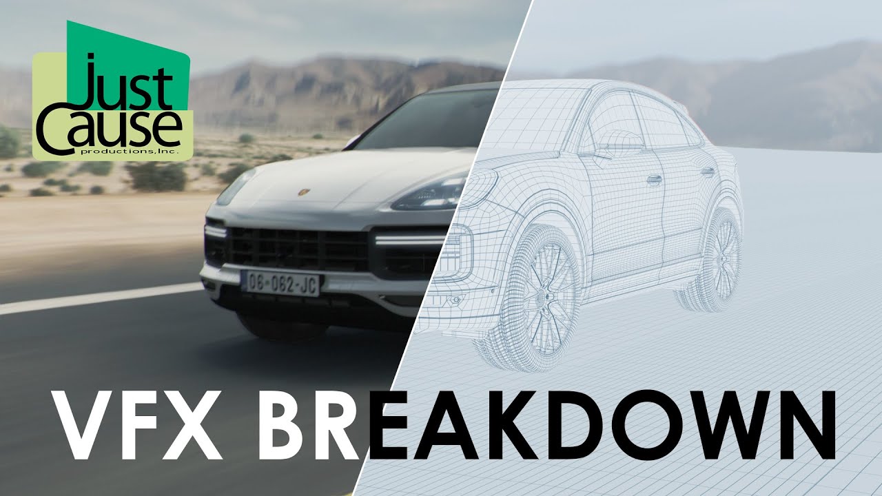 The new Porsche Cayenne Coupé: VFX Breakdown by Just Cause