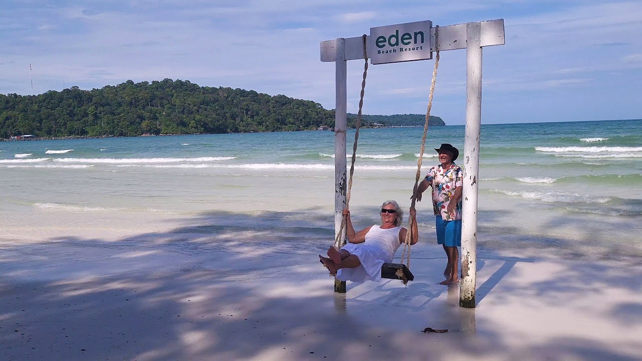 Trauminsel Koh Rong Samloem / Kambodscha (4K-Video, kommentiert)