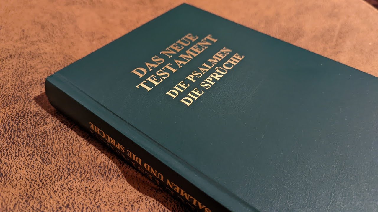 Bibel - Das Neue Testament mit Psalmen und Sprüche Prof. Herbert J. Jantzen