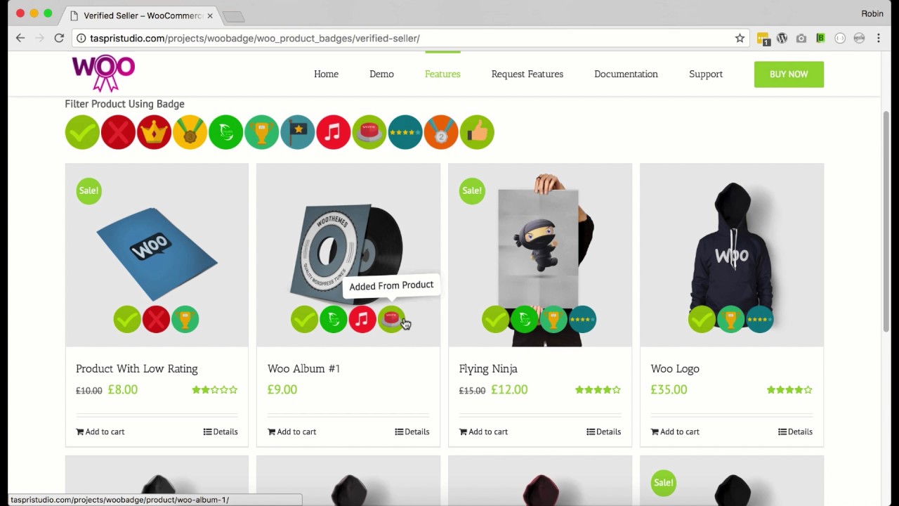 Surfing Demo - WooCommerce Product Badge Manager