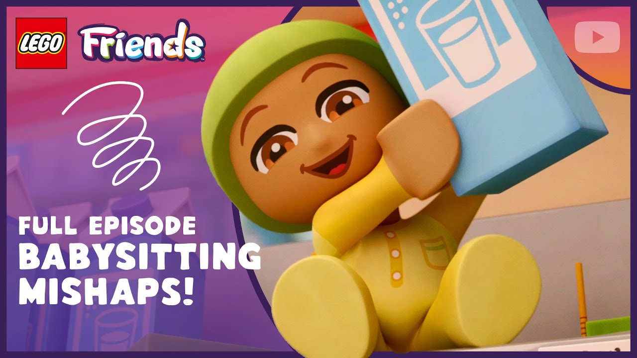 Babysitting FAIL?! 👶😱 | Season 3 Episode 8 | Full Episode| LEGO Friends: The Next Chapter