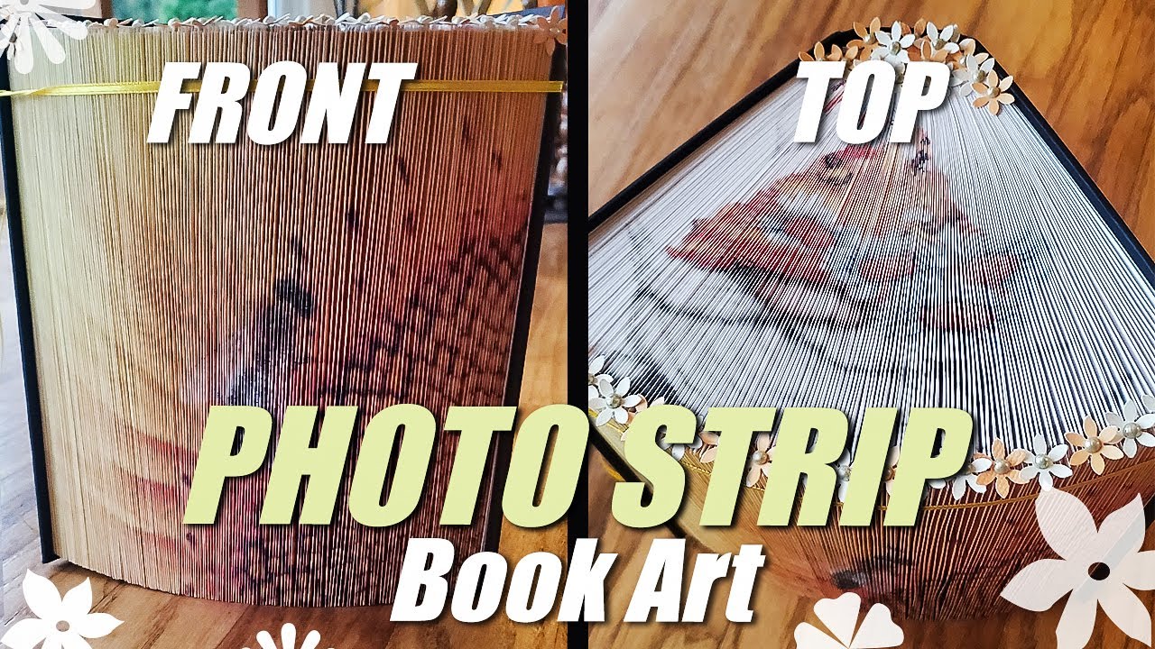 Fore Edge Photo Strip Book Art - Front AND TOP