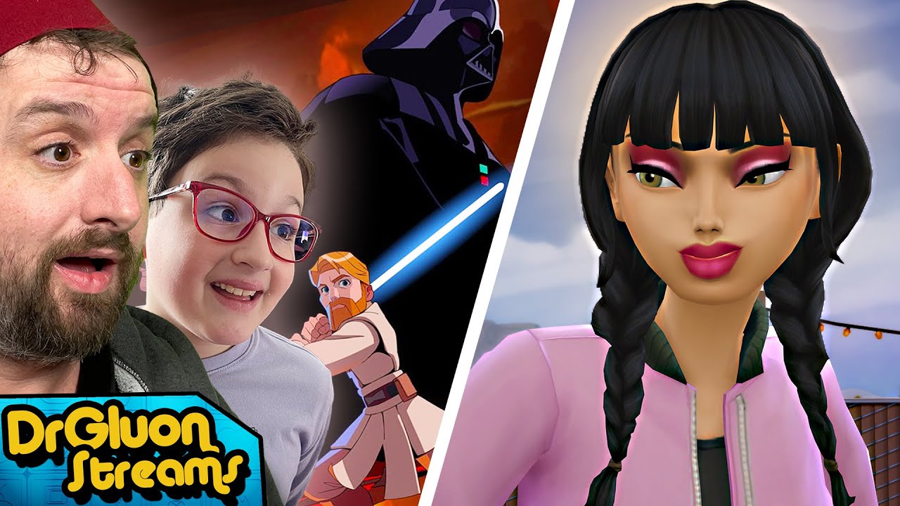 Playing Brawlhalla with my Son and then playing the Sims 4