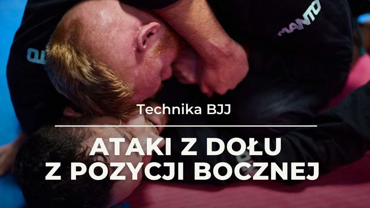 Trójkąt nogami, klucz na rękę i kimura z pozycji bocznej z dołu | Technika BJJ