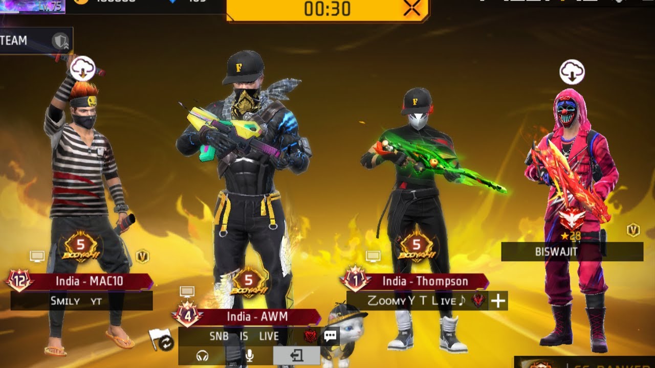 SNB IS LIVE 🤯💫 NEW SEASON 999 + STAR 😲🔥 GOLD TO GRANDMASTER  🚀  #frerfire #freefirelive #snbislive