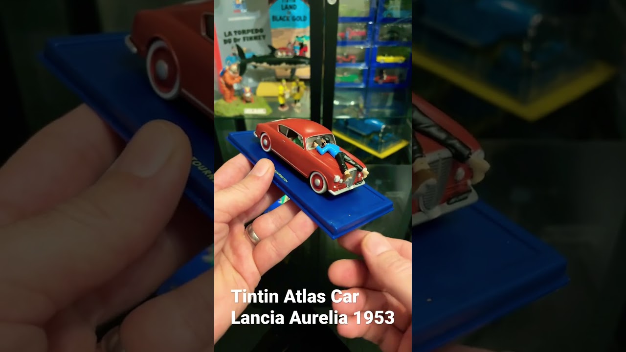 Tintin Atlas Car Lancia Aurelia 1953
