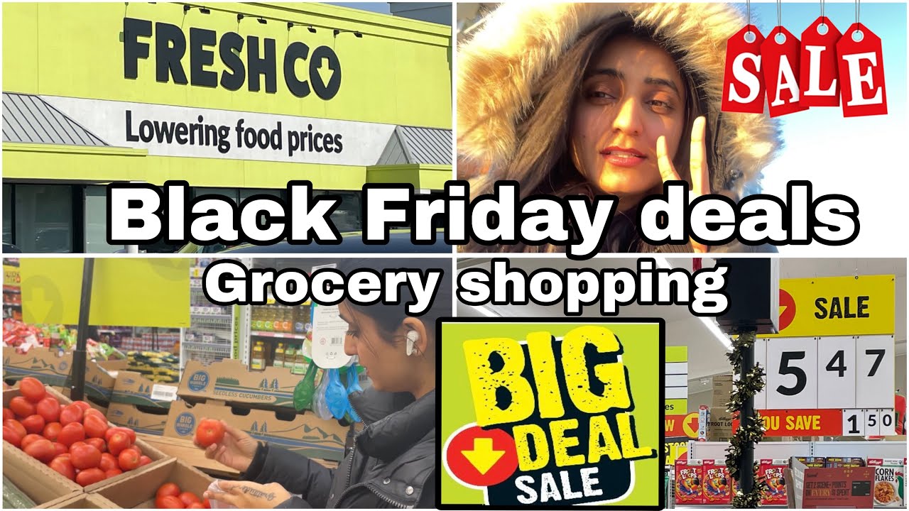 Black Friday deals in freshco 🇨🇦| Canada | Grocery shopping | 2024 | Calgary | Toronto | Sale 🇨🇦