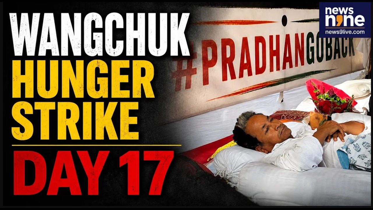 Sonam Wangchuk Hunger Strike Day 17 | Dharmendra Pradhan | Cockroach Janta Party