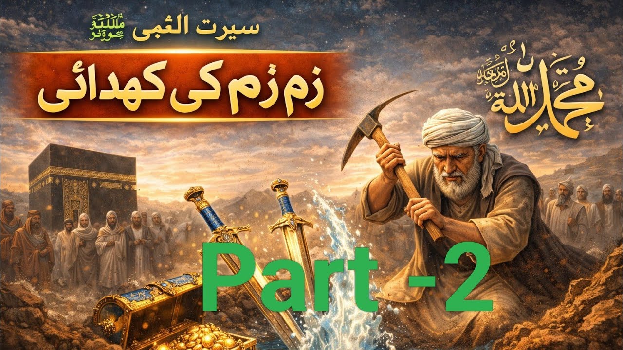 زم زم کی کھدائی | عبدالمطلب کا تاریخی واقعہ | سیرت النبی ﷺ