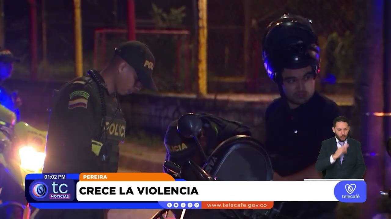 Noche violenta: tres homicidios en menos de cinco horas en Pereira y Dosquebradas