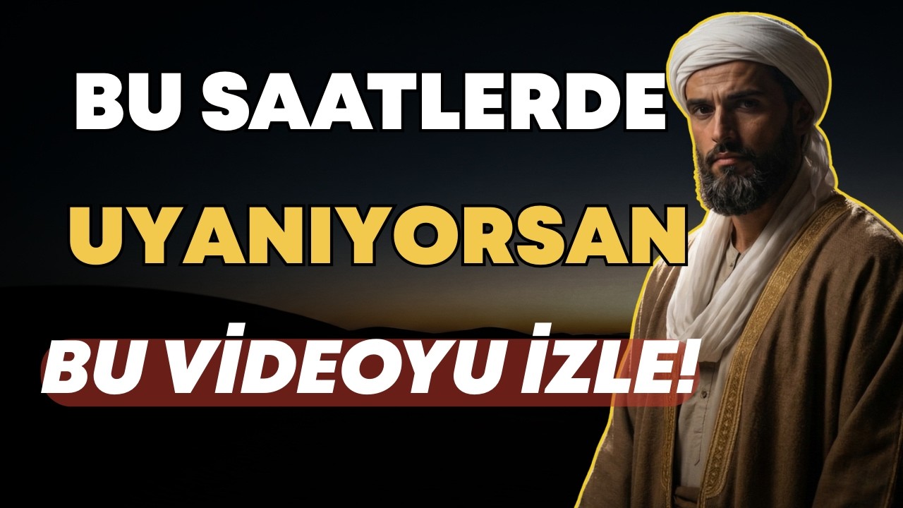 ALLAH BU 7 SEBEPTEN SENİ SABAH 3 İLE 5 ARASINDA UYANDIRIYOR (BU FIRSATI KAÇIRMA!)