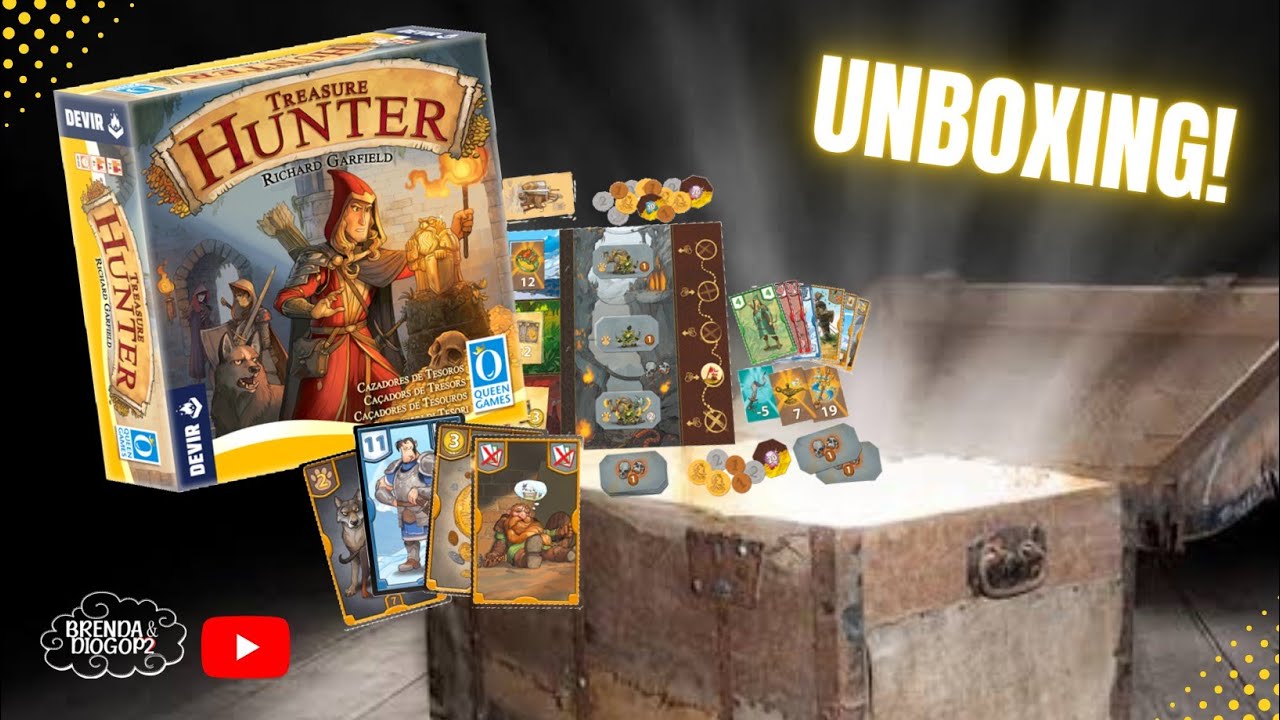 TREASURE HUNTER | Unboxing | Português-BR