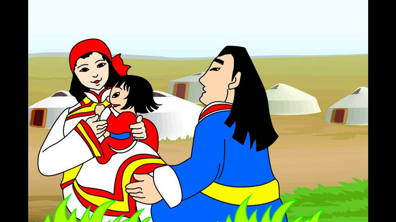 Mongolian song: Lucky treasures (with Mongolian & Arabic languages)