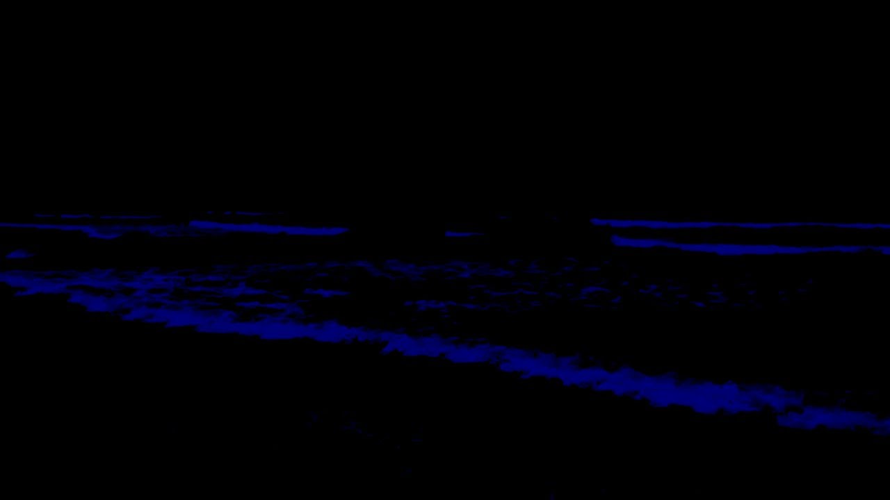 (No Ads) Goodbye Stress to Sleep Instantly • Gentle Ocean Ambience for Crashing Waves In Quiet Night