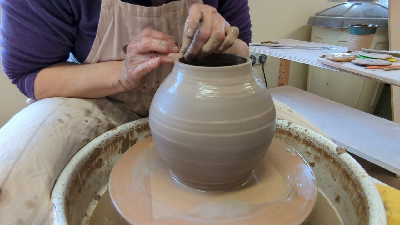 Moon Jar Challenge! - With Step By Step Instruction - Part 1 - 4lbs of Clay