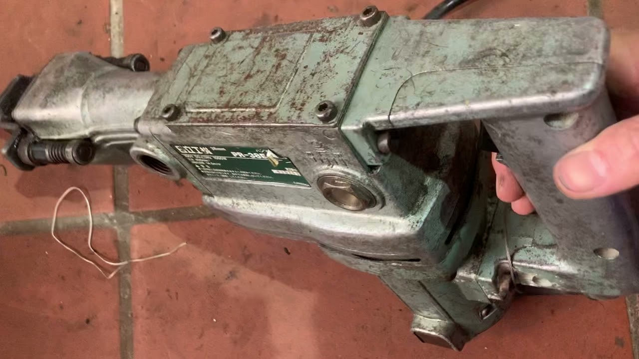 Máy đục Hitachi PR-38E mũi 17 Nhật bãi điện 100v sức công phá mạnh. 0977754850 0905187983