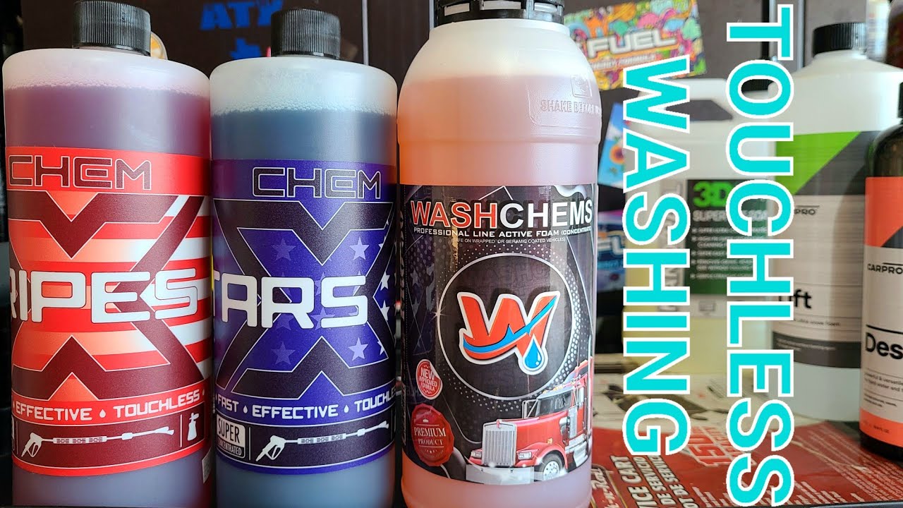 [IN DEPTH] Touchless Wash Soaps - Chem-X Stars & Stripes and Wash Chems Pro 50/100 - In Depth Look