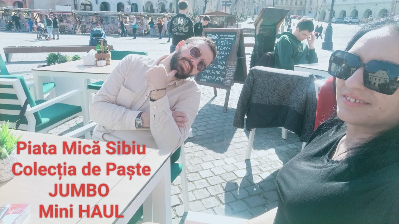 Daily Vlog in Sibiu| Colecția de Paste Jumbo| Mini haul Jumbo