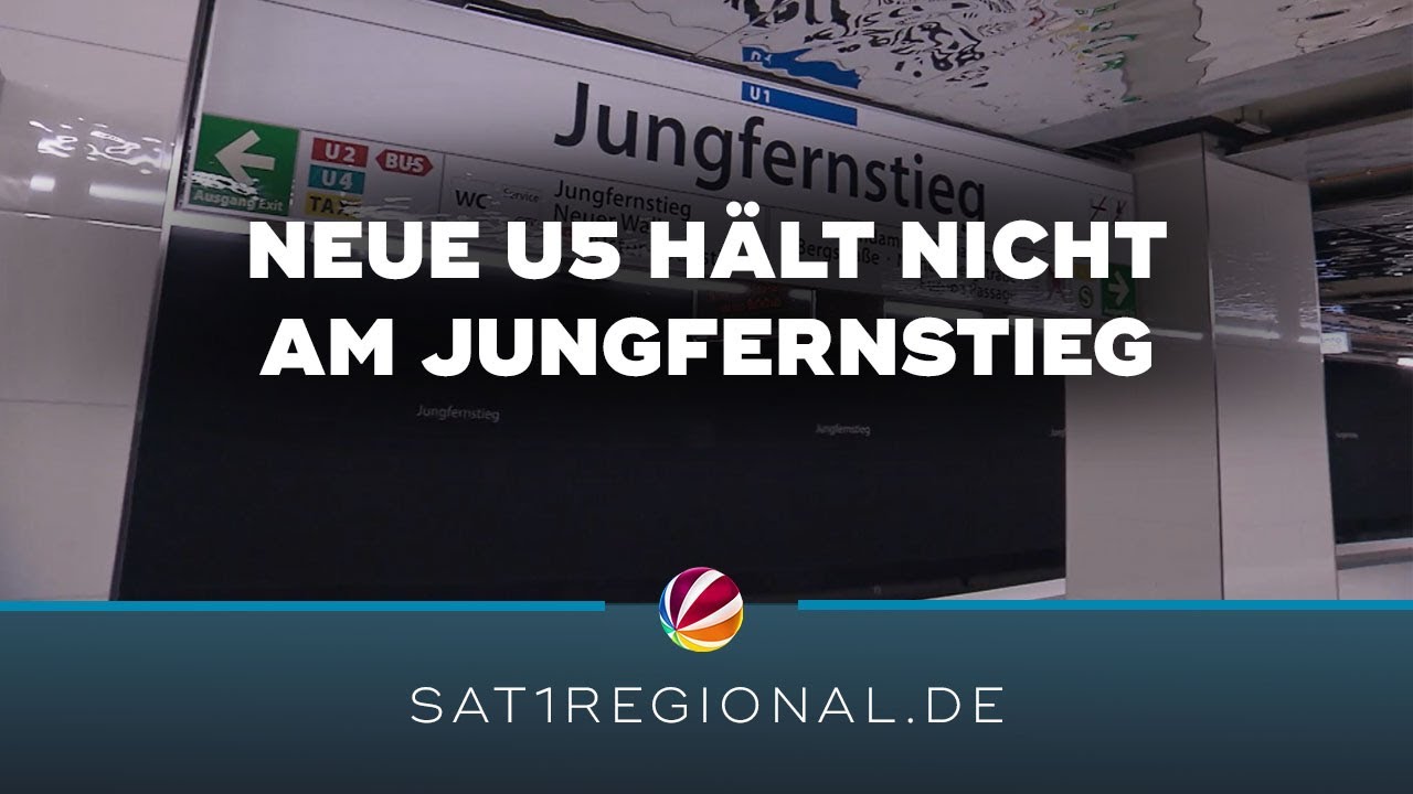 Neue U5 in Hamburg wird nicht am Jungfernstieg halten
