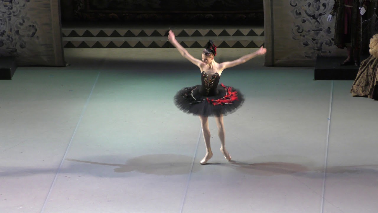 06/10/18 Julia Lukianenko debut Swan Lake Act II Odile variation coda