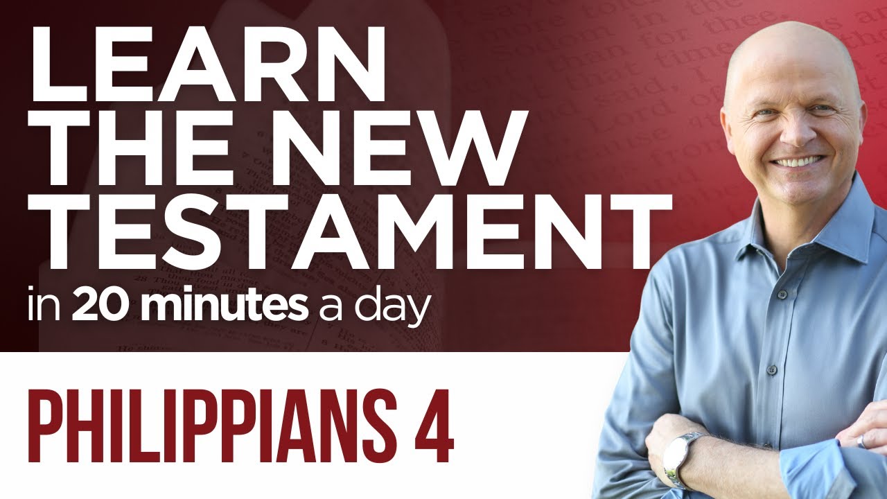 Philippians 4 | The New Testament Daily with Jerry Dirmann