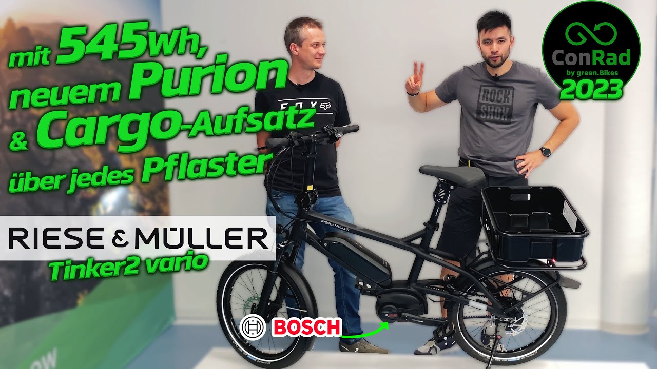 Riese & Müller Tinker2 vario mit Federgabel