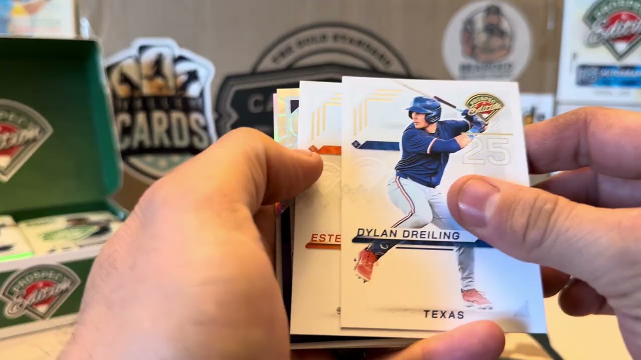 🔥On card auto!! 2025 Prospect Edition (4 autos and tons of numbered cards) #panini #packopening #mlb