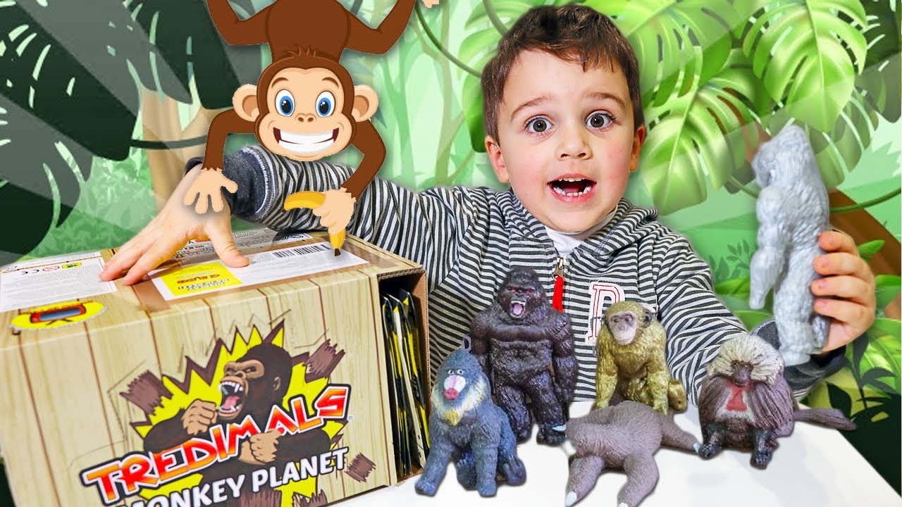 Andiamo nel MONDO delle SCIMMIE!!! *TREDIMALS MONKEY PLANET*