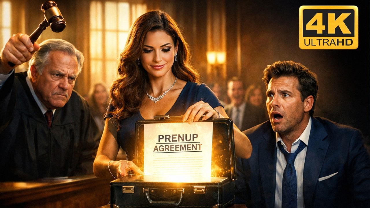The Judge Raised the Gavel — Then the Billionaire’s Wife Pulled Out a Prenup That Changed EVERYTHING
